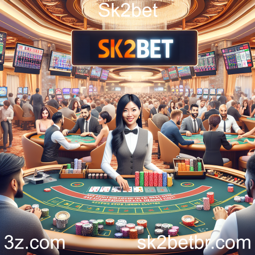 Descubra a Experiência do Cassino Ao Vivo no Sk2bet